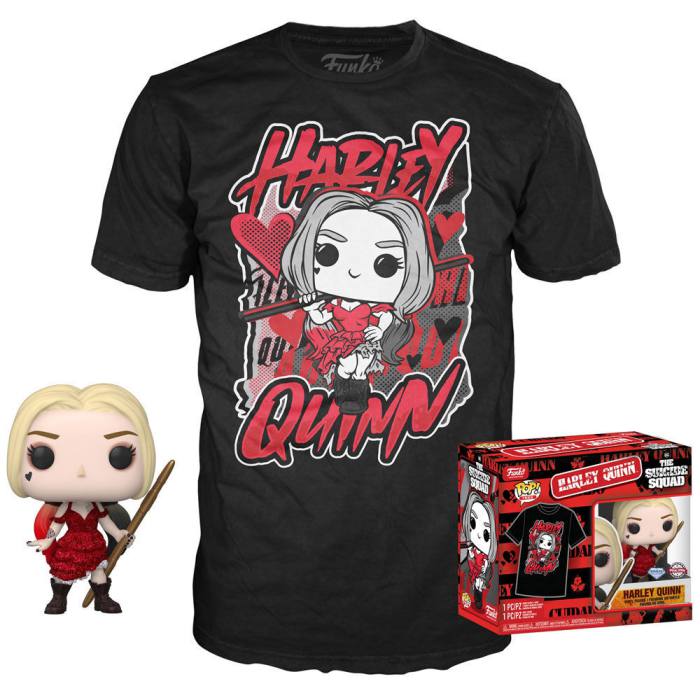 Set figure POP & Tee DC Comics Escuadron Suicida Harley Quinn 313