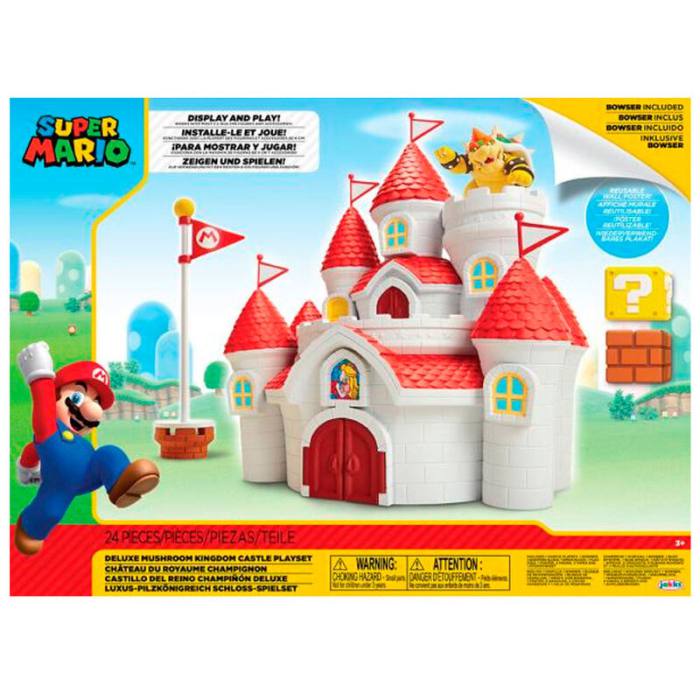 Nintendo Super Mario Mushroom Kingdom Castle playset 2019
