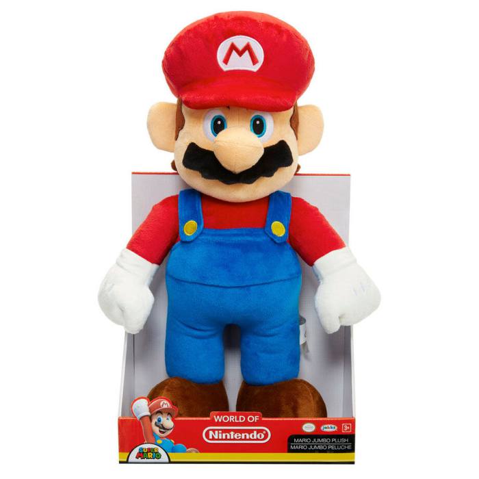 Nintendo Super Mario Jumbo plush toy 50cm 2025