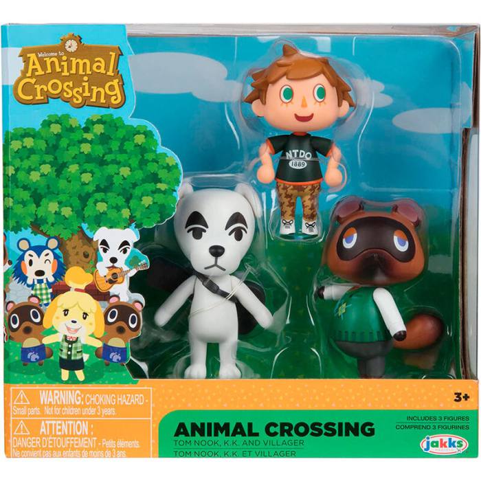 Animal Crossing blister 3 figures 6cm 3073