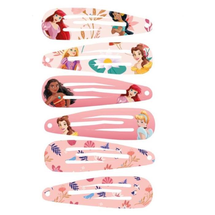 Disney Princess blister pack 6 hairpins 4731