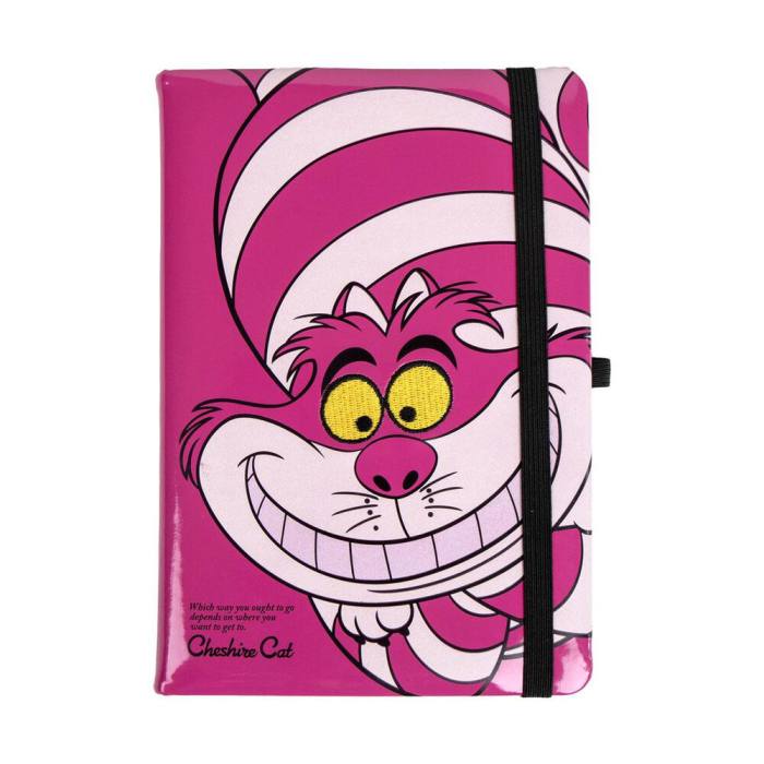 Disney Alice in Wonderland Cheshire notebook 4634