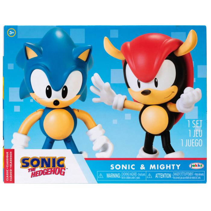 Sonic The Hedgehog Sonic & Mighty Sonic set figures 10cm 5680