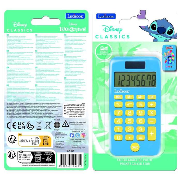 Disney Stitch calculator 7211