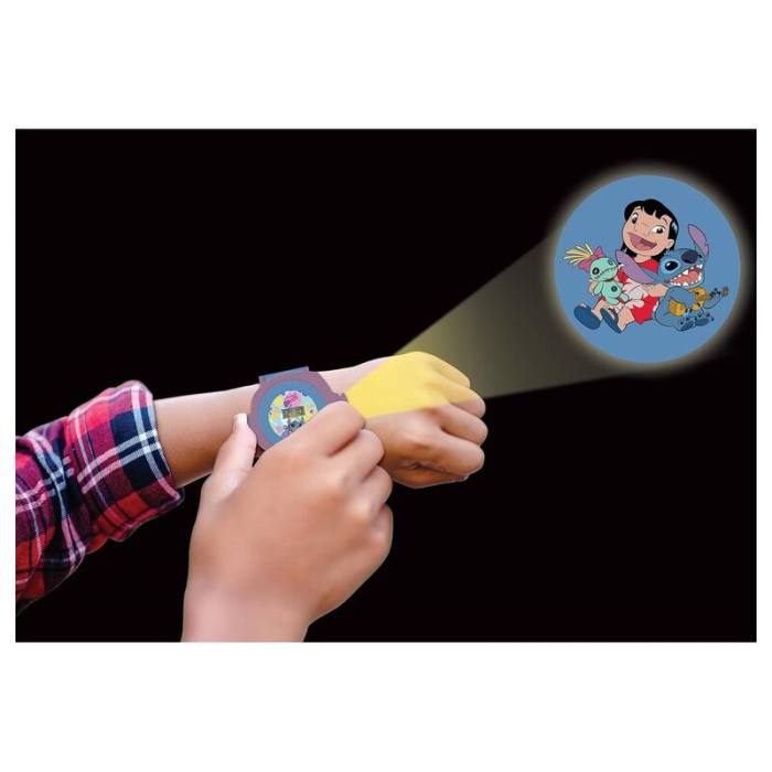 Disney Stitch digital projector clock 7194