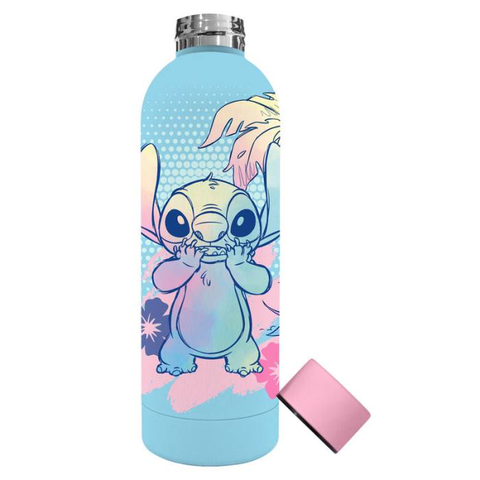 Disney Stitch stainless steel bottle 500ml 8356
