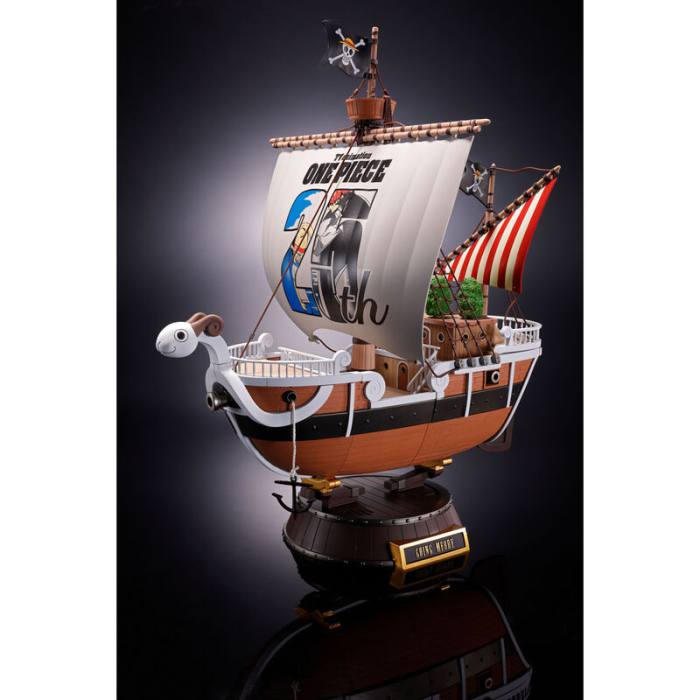 One Piece Going Merry 25th Memorial Chogokin replica 28cm 10164