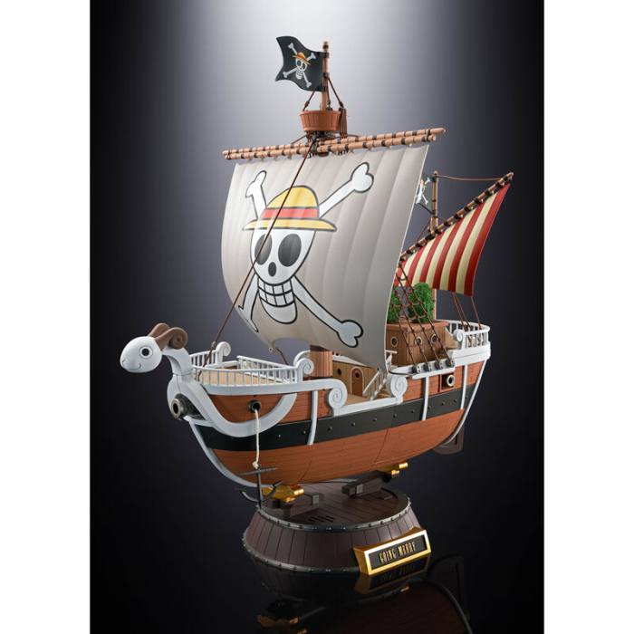 One Piece Going Merry 25th Memorial Chogokin replica 28cm 10165