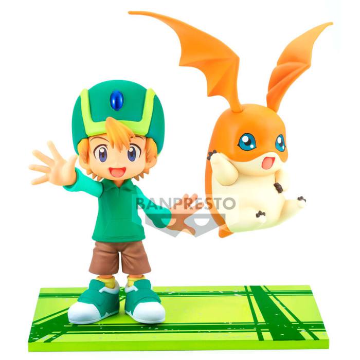 Digimon Adventure - Adventure Archives Takeru & Patamon figure 15cm 12734