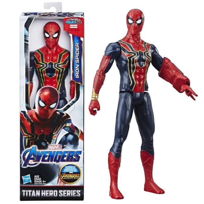 Marvel Avengers Iron Spider Titan Hero figure 30cm 17511