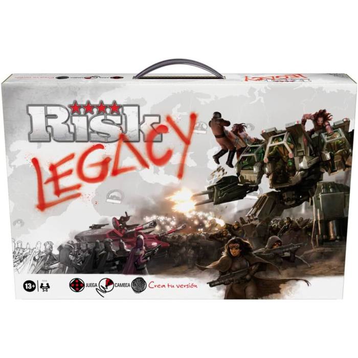 Spanish Risk Legacy board game 17881