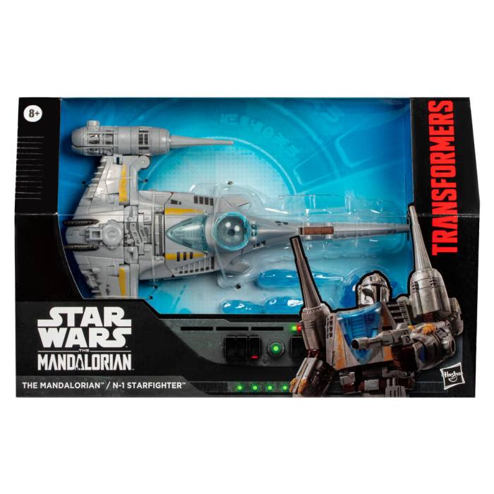 Transformers Star Wars The Mandalorian N-1 Starfighter figure 19cm 20845