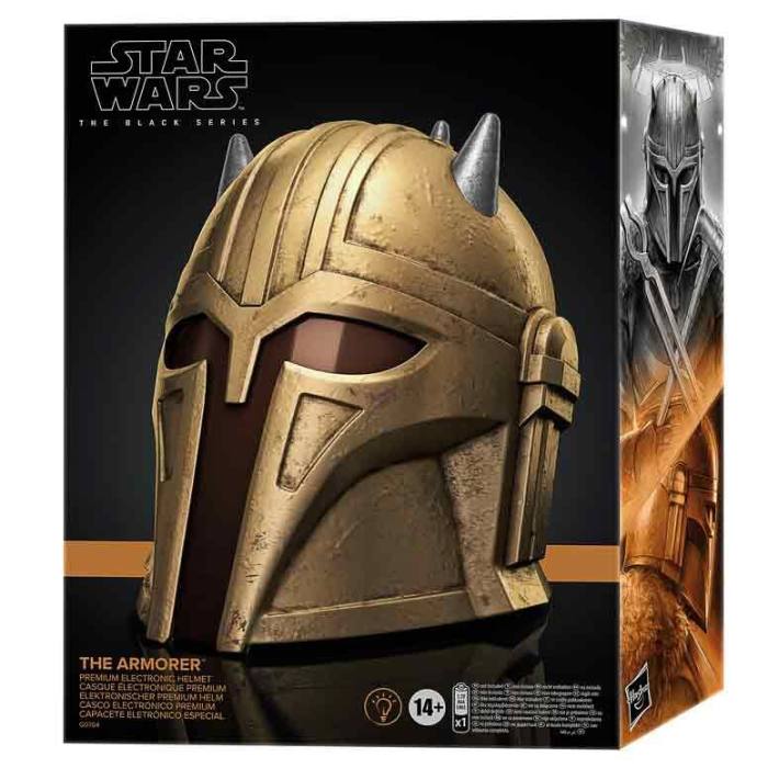 Star Wars The Mandalorian The Armorer premium electronic helmet 21349