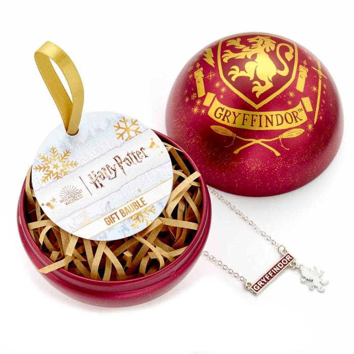 Harry Potter Gryffindor Necklace + Christmas ball 24447
