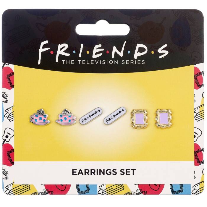 Friends Set 3 pairs of earrings 24323