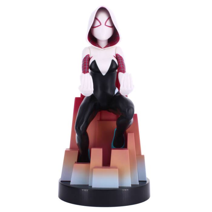 Marvel Spiderman Spider Gwen figure clamping bracket Cable guy 20cm 26422