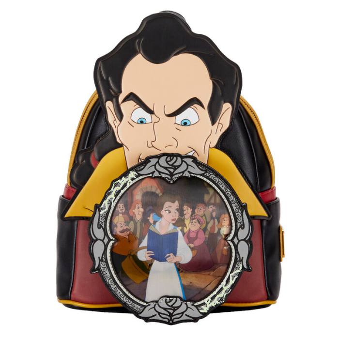 Loungefly  Disney Beauty and the Beast Villains Gaston Scene backpack 26cm 29196