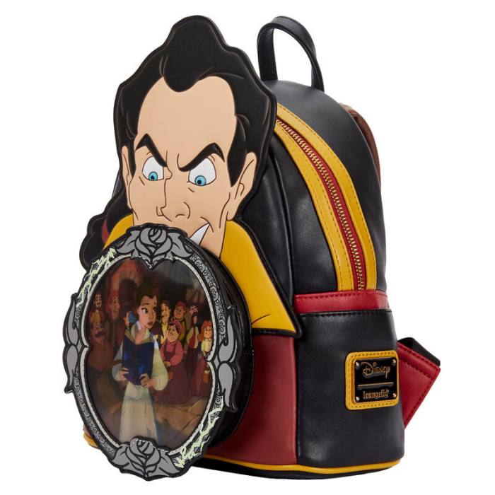 Loungefly  Disney Beauty and the Beast Villains Gaston Scene backpack 26cm 29197