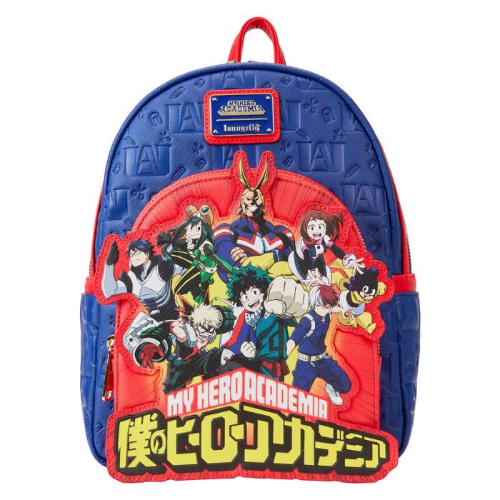 Loungefly My Hero Academia Group Debossed Logo backpack 26cm 29780