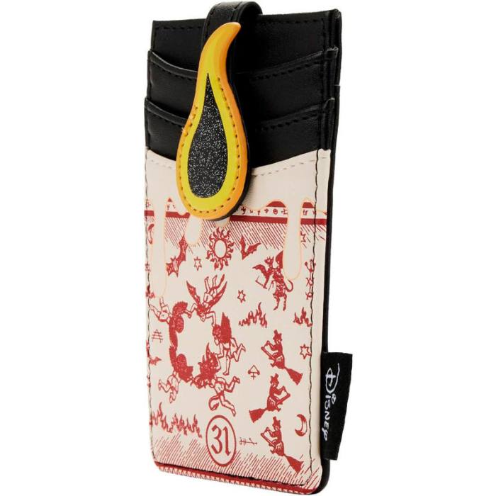 Loungefly Hocus Pocus Black flame card holder 29376