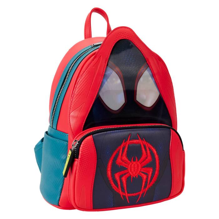 Loungefly Marvel Spider-Verse Miles Morales Hoodie backpack 26cm 30627