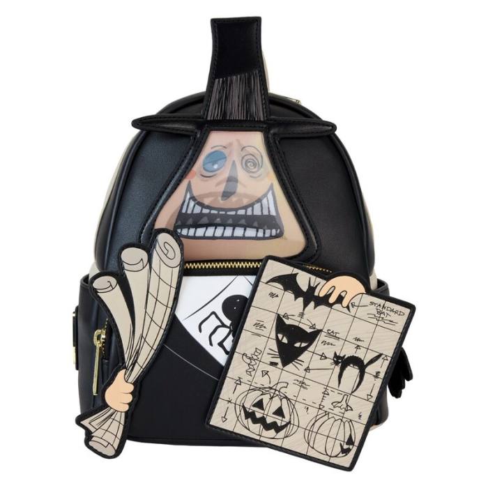 Loungefly Disney The Nightmare Before Christmas Mayor with Plans lenticular backpack 26cm 31188