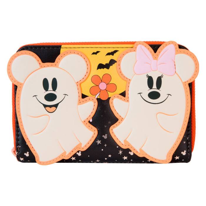 Loungefly Disney Mickey & Minnie Floral Ghost wallet 31139
