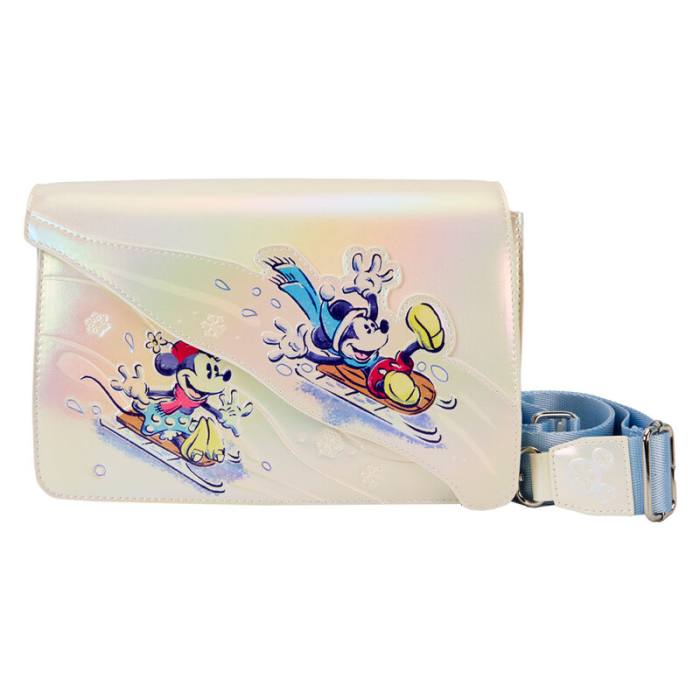 Loungefly Disney Mickey and Friends Winter Wonderland shoulder bag 31442
