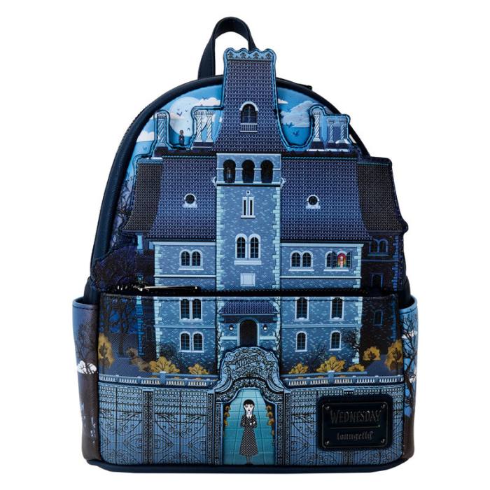 Loungefly Wednesday Nevermore Academy backpack 31570