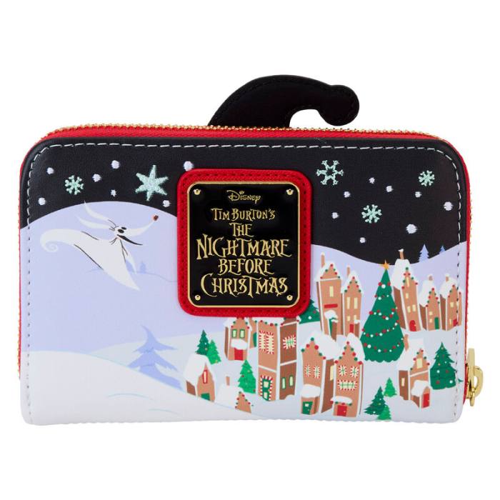 Loungefly Disney Nightmare Before Christmas Journey to Christmas Town wallet 31483