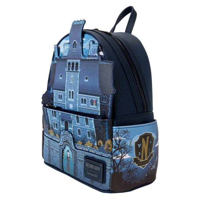 Loungefly Wednesday Nevermore Academy backpack 31571