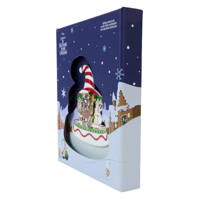 Loungefly Disney Nightmare Before Christmas Town Carousel enamel pin 31585