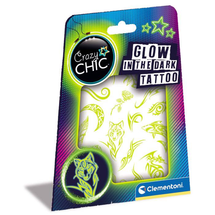 Crazy Chic Glow in the dark tattoos 33944