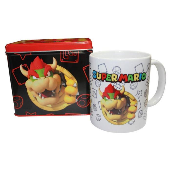 Nintendo Super Mario Bros Bowser Mug + Money box set 35533