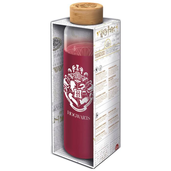 Harry Potter silicone cover glass bottle 585ml 36803