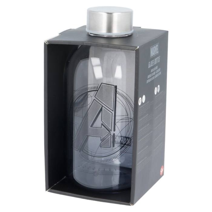 Marvel Avengers glass bottle 620ml 36792