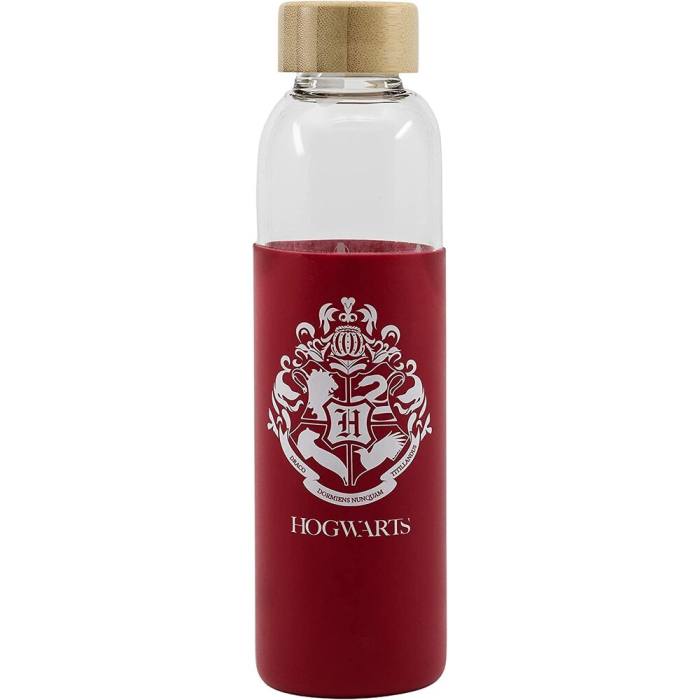 Harry Potter silicone cover glass bottle 585ml 36804