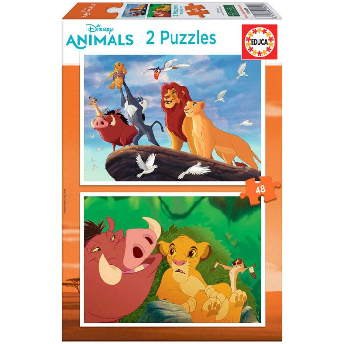 Disney The Lion King puzzle 2x48pcs 37131