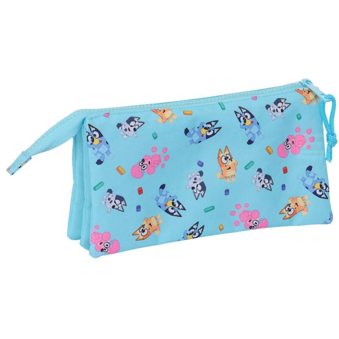 Bluey triple pencil case 37441