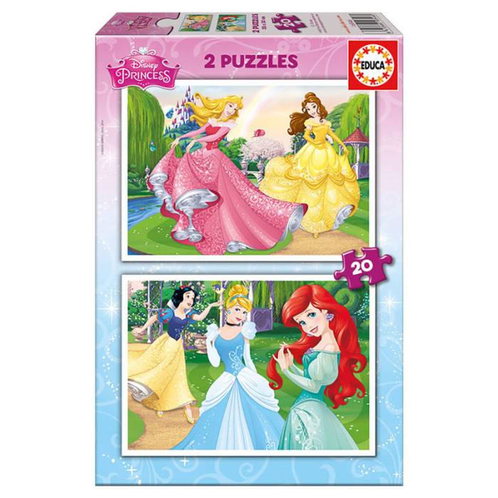 Disney Princess puzzle 2x20pcs 37067