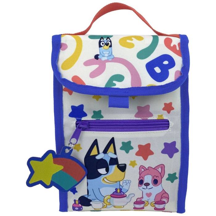 Bluey Rainbow lunch bag 38671