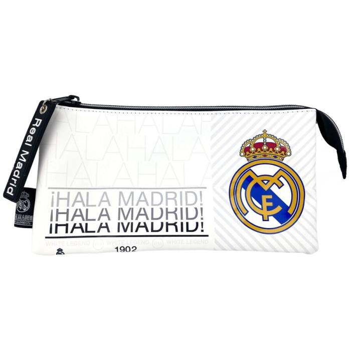 Real Madrid triple pencil case 38667