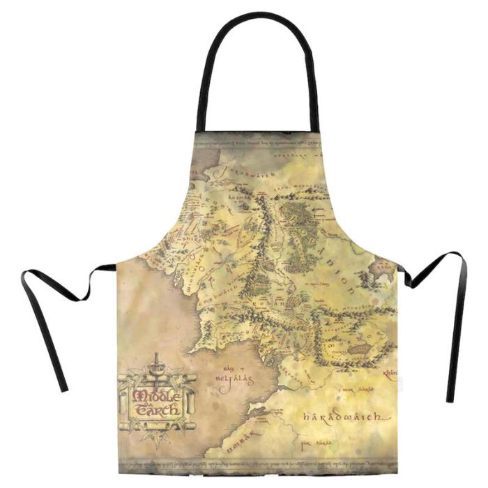 The Lord of the Rings Map apron 39135