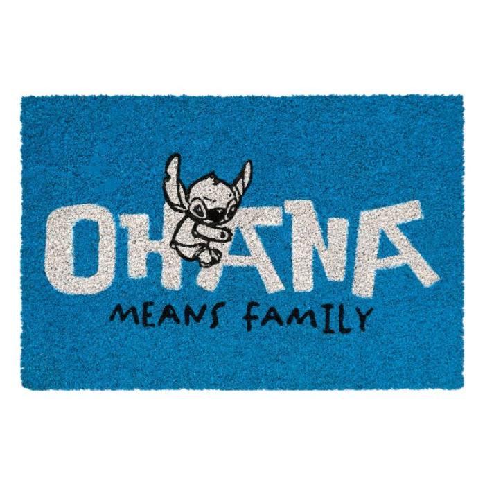 Disney Stitch Ohana doormat 40340