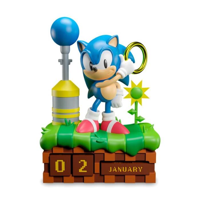 Sonic the Hedgehog 3D perpetual calendar 41268