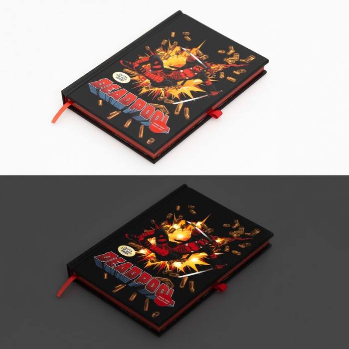 Marvel Deadpool A5 premium led notebook 41991