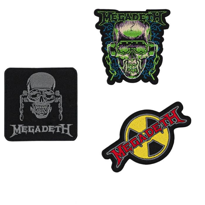 Megadeth 3 set patch 41771
