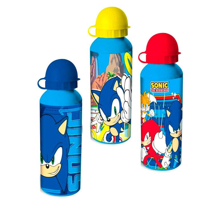 Sonic The Hedgehog aluminium bottle 500ml assorted 42968