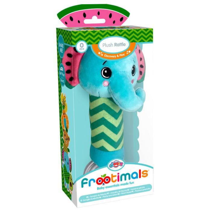 Frootimals Melany Melephant plush rattle 42520