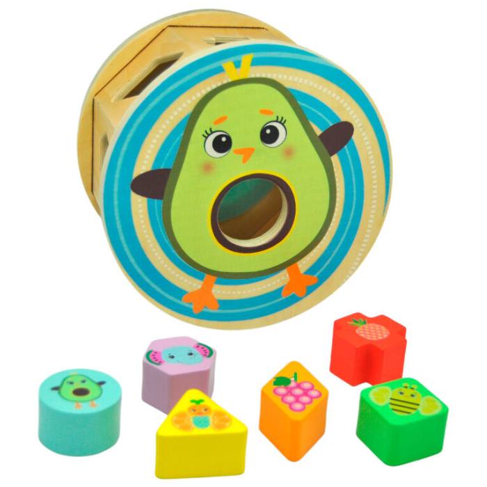 Frootimals Miss Pio Chickicado wheel shape sorter 42528